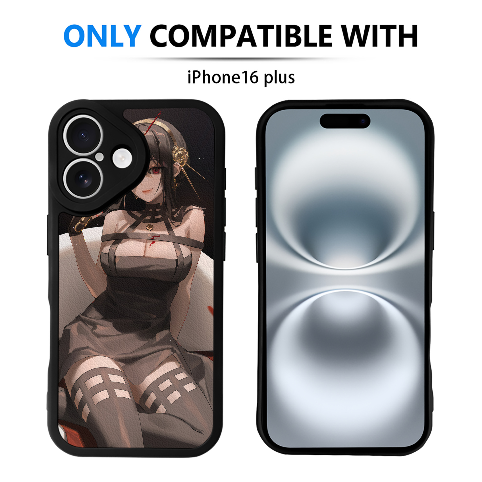 （画像用） SPY×FAMILY间谍家家酒 【iPhone 16シリーズ対応】シリコンスマホケース（レザー調） 材質：シリコン
